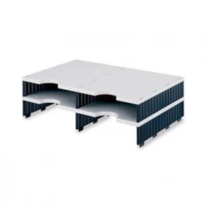 Image of Styrodoc Duo Additional 4 Compartment AOn GY BK