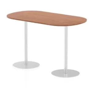 Image of Italia Poseur Boardroom Table 1800 Top 1145 High Walnut