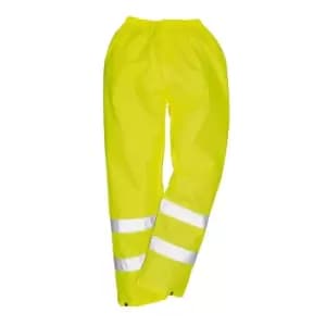 Image of Portwest Hi Vis Rain Trousers Yellow 5XL