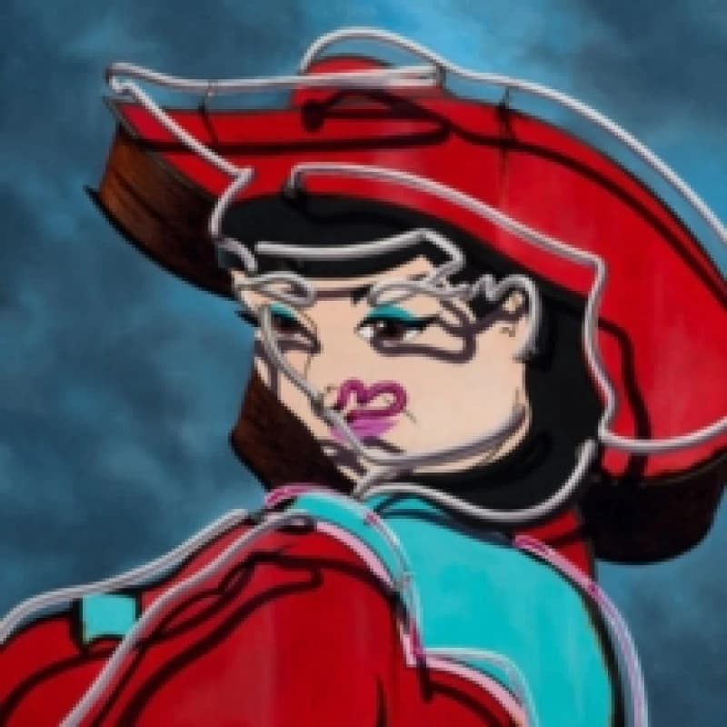 Image of Neon cowgirl Vinyl