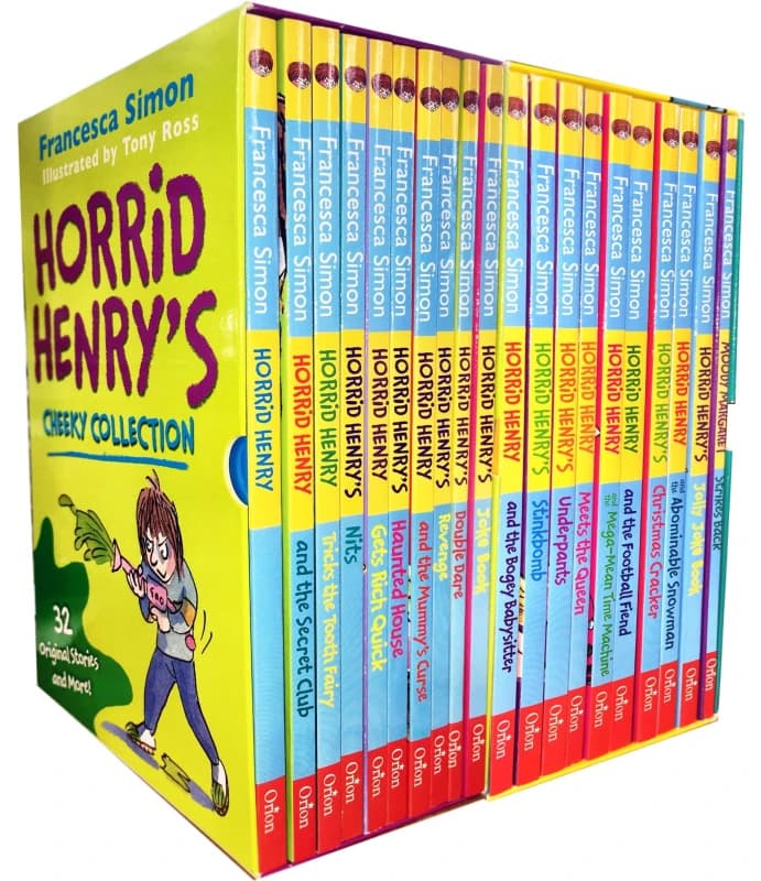 Image of Horrid Henry The Complete Story Collection 20 Books Box Set Krazy ketchup, Nightmare Francesca Simon Books