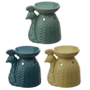 Image of Ceramic Peacock Oil Burner