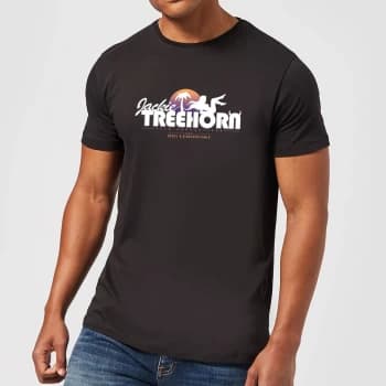 Image of The Big Lebowski Treehorn Logo T-Shirt - Black - XS