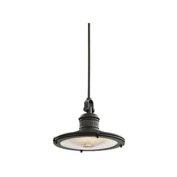 Image of Elstead - Sayre - 1 Light Large Dome Ceiling Pendant Olde Bronze, E27