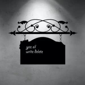 Image of YSS-98 Black Decorative Wall Sticker