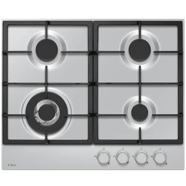 Image of CDA HPG6200SS 59cm Gas Hob - Stainless Steel