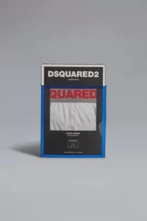 Image of DSQUARED2 Men Twinpack trunk Ivory Size M 94% Modacrylic 6% Elastane