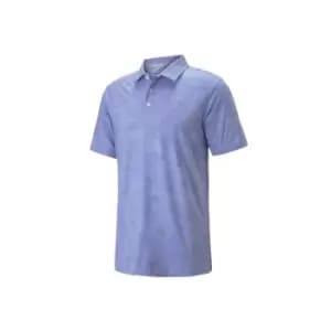 Image of Puma Cloudspun Leaflet Polo LAVENDER XXL