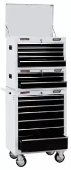 Image of Draper 04597 26" Combination Roller Cabinet and Tool Chest (15 Drawer) *CTCW