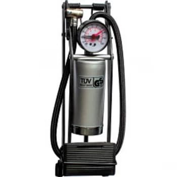 Image of Streetwize Foot Pump Deluxe Single Barrel