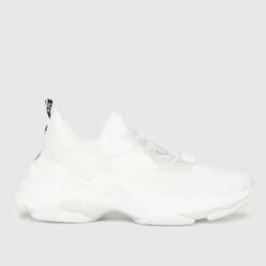 Image of Steve Madden White Match Trainers