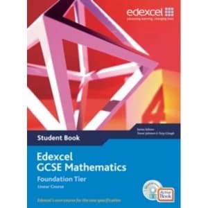 Image of Edexcel GCSE Maths 2006: Linear Foundation Student Book and Active Book with CDROM