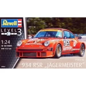 Image of Porsche 934 RSR Jägermeister 1:24 Revell Model Kit