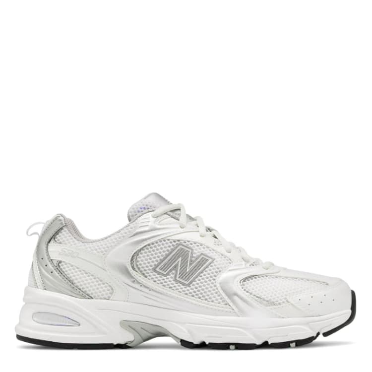 Image of New Balance 530 trainers in silver Silver UK 5 (EU 38)