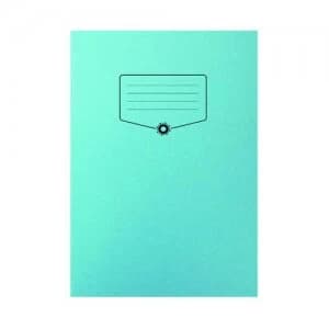 Image of Silvine Bacoff Exercise Book Ruled 7mm Squares A4 Blue Pack of 10