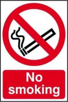 Image of No Smoking Sign, Self Adhesive Vinyl