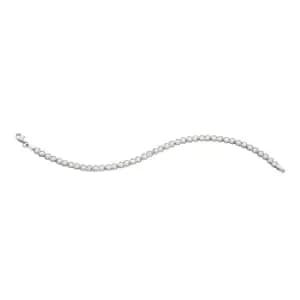 Image of JG Signature 9ct White Gold Circle Tennis Bracelet