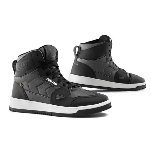 Image of Falco Harlem Shoes Black Grey Size 45