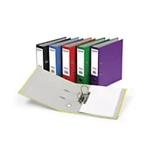 Image of Rexel Karnival Lever Arch File A4 75mm Assorted Pack of 10