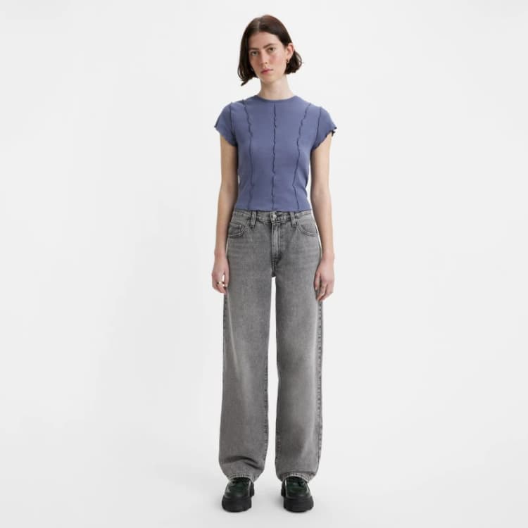 Image of Levis Baggy Dad Jeans What Once Was female 26 L32