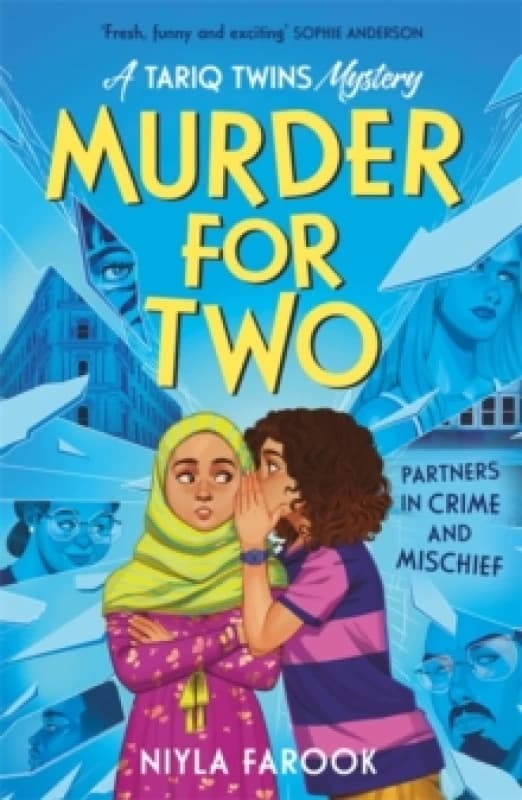 Image of Murder for Two (A Tariq Twins Mystery) : first in a funny cosy crime series for kids Paperback / softback