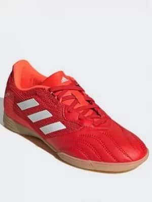 Image of adidas Copa Sense.3 Indoor Sala Boots, Red/White/Orange, Size 1.5
