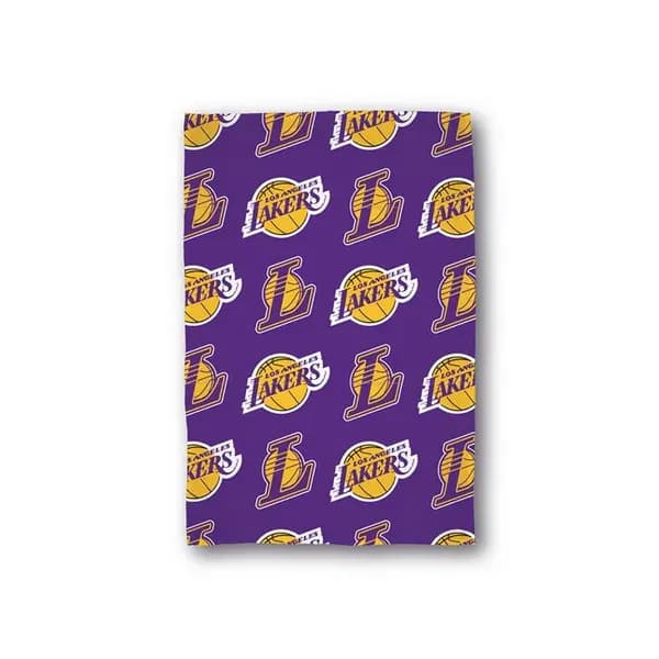 Image of NBA NBA Los Angeles Lakers Blanket Kids Soft Fleece Blankets 100x150cm Purple 39935524100