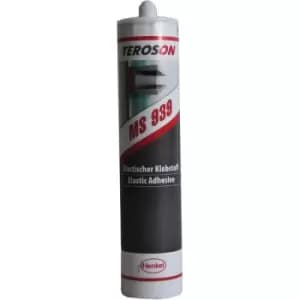 Image of Teroson 1999163 MS 939 BK CR Elastic Adhesive 290ml - Black