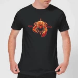 Image of Aquaman Brine King Mens T-Shirt - Black - XL