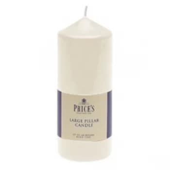 Image of Price's Candles 6" Pillar Candle White