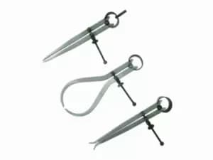 Image of Silverline 155026 Spring Calipers Set 3pce