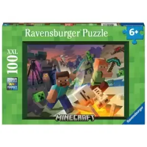 Image of Minecraft Jigsaw Monster Minecraft (100 pieces)