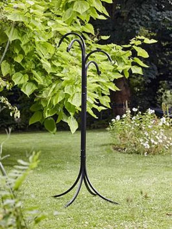 Image of Smart Garden Hanging Garden Titan 4-Way Garden Hanger, Black 6040203