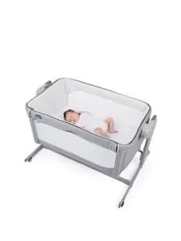 Image of Chicco Next2Me Magic 2 Side Sleeping Crib Cool Grey