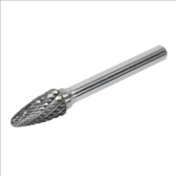 Image of Genuine SEALEY SDB05 Tungsten Carbide Rotary Burr Arc Round yesse 10mm