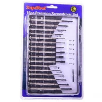 Image of SupaTool Precision Screwdriver Set 16 Piece