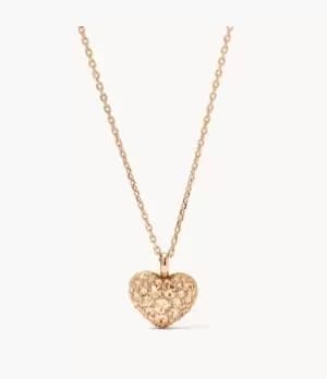 Image of Fossil Women Glitz Heart Pendant