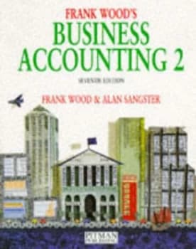 Image of Business Accounting 2 by Frank Wood and Alan Sangster Book