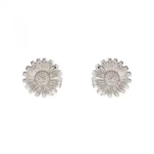 Image of Ladies Olivia Burton Sterling Silver 3D Daisy Stud Earrings