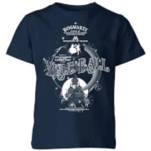 Image of Harry Potter Yule Ball Kids T-Shirt - Navy - 9-10 Years