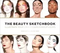 Image of beauty sketchbook illustrate your own modern makeup looks