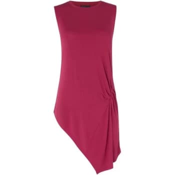 Image of Label Lab Tina tuck vest - Berry