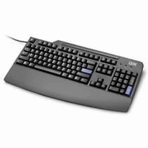 Image of Lenovo Black Preferred Pro USB QWERTY English UK keyboard