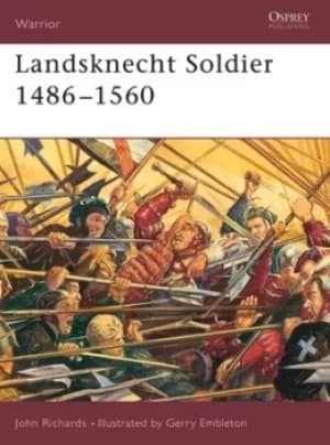 Image of Landsknecht soldier by John Richards