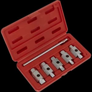 Image of Sealey AK659 6 Piece Drain Key Double Ended Set