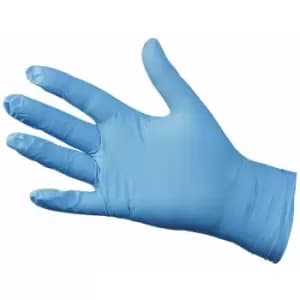 Image of Ultraflex Nitrile Powder Free Blue - 100 Pack