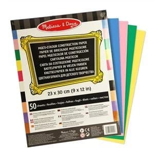 Image of Melissa and Doug Multi Color Construction Paper