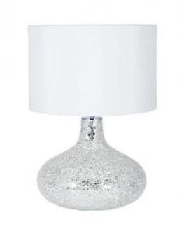 Image of Pacific Lifestyle Mosaic Mirror Table Lamp