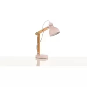 Image of Netlighting Nora Desk Task Lamp, Pink, Wood