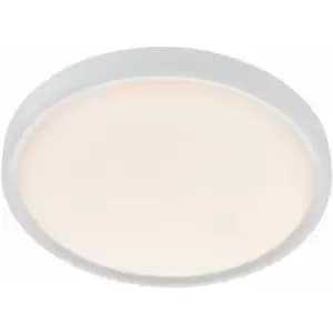 Image of Loops - Semi Flush Bathroom Ceiling Light - 24W cct LED Module - 330mm Diameter - Opal